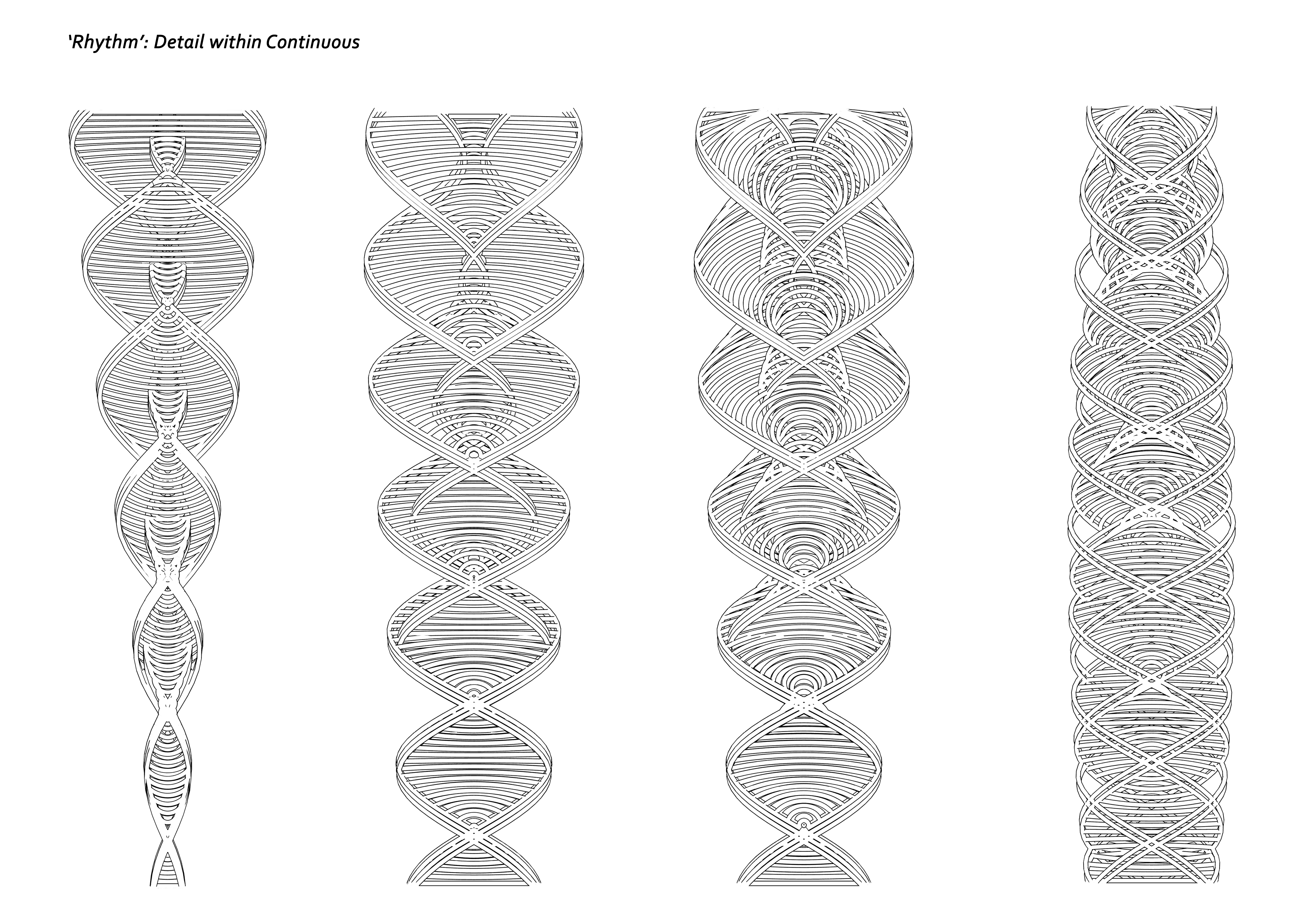 Continuous Line: Spiral Experiments